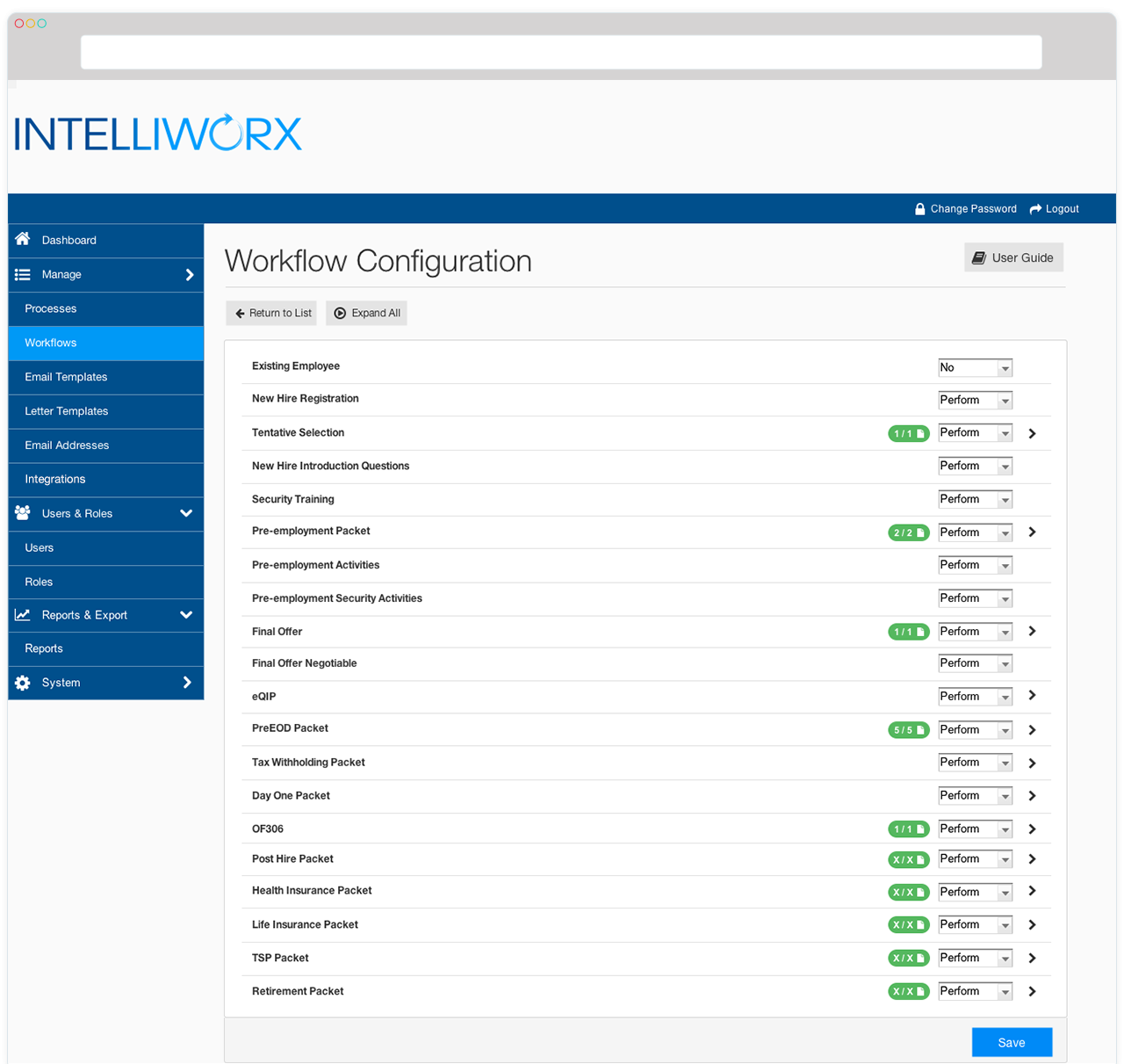 Process Automation the Intelliworx Platform Process Automation Intelliworx Workflow Configuration