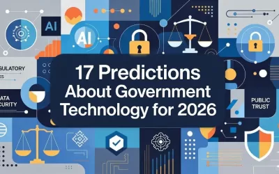 Did someone say “AI?” 17 predictions about government technology for 2026
