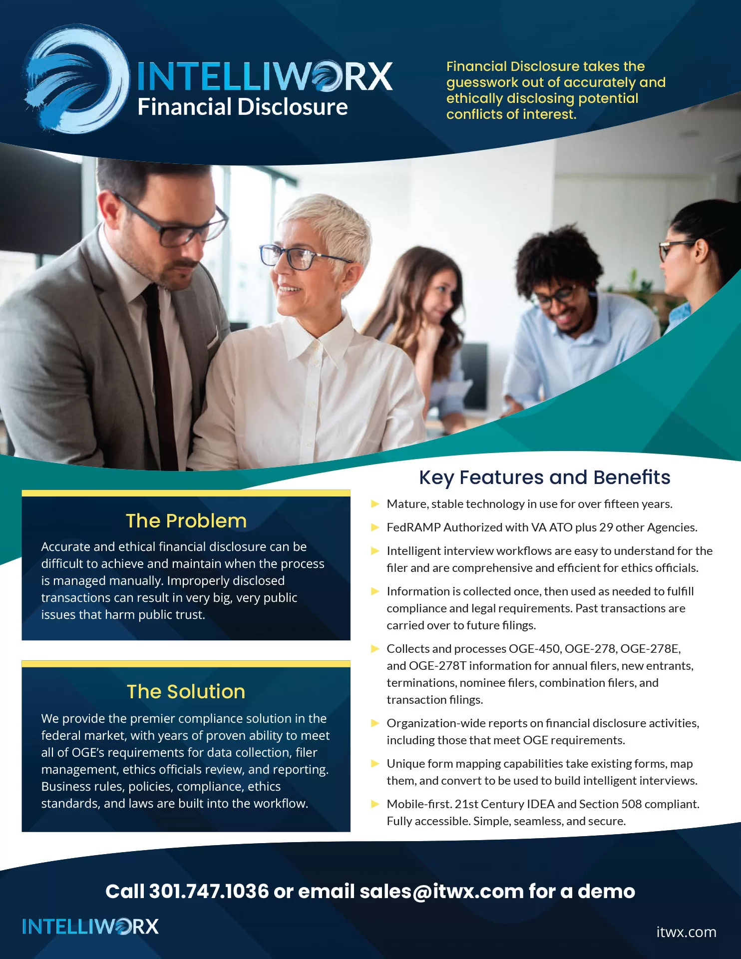 Financial Disclosure Fact Sheet (Government)