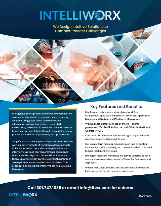 Intelliworx Fact Sheet (Private Sector)