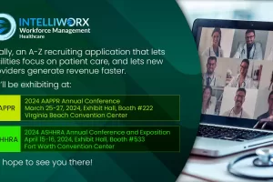 Intelliworx to Showcase Workforce Management Software at AAPPR and ASHHRA Healthcare Conferences 