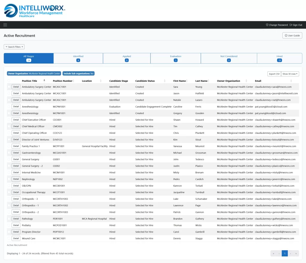 HWM Active Recruitment | Healthcare Workforce Management