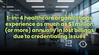1 in 4 healthcare organizations experience as much as alt=