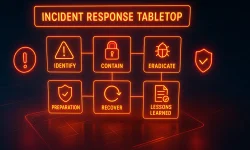 Neon incident response workflow ending in lessons learned, a model for turning government IT project failure into learning